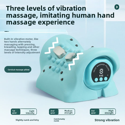 Buy Electric Massage Pillow with Heat and Vibration for Comfort Vendula Care 1