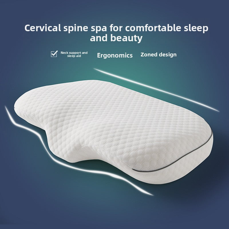 Buy Ergonomic Butterfly Memory Foam Neck Pillow for Comfort Now Vendula Care 1