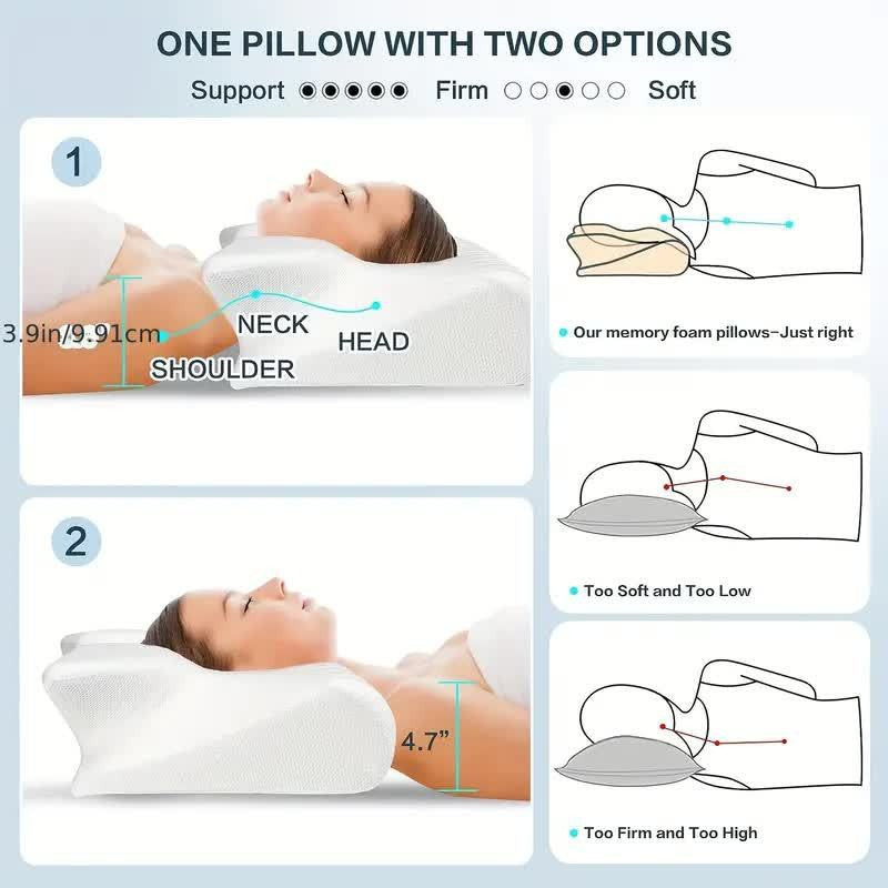 Buy Ergonomic Butterfly Neck Support Pillow for Better Comfort Vendula Care 3