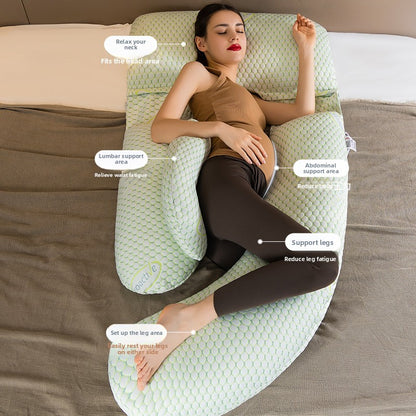 Buy Ergonomic Maternity Support Pillow for Side Sleeping Comfort Vendula Care 1