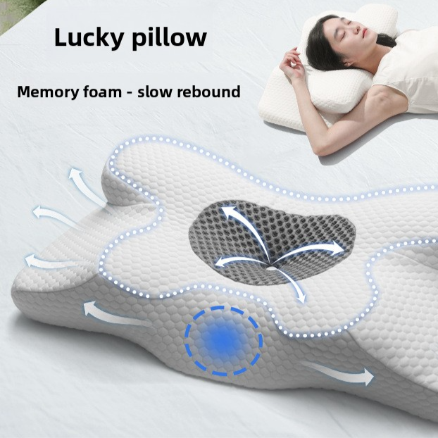 Buy Ergonomic Memory Foam Cervical Pillow for Better Sleep Daily Vendula Care 1
