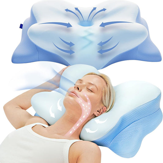 Buy Ergonomic Memory Foam Cervical Pillow for Neck Support Home Vendula Care 1