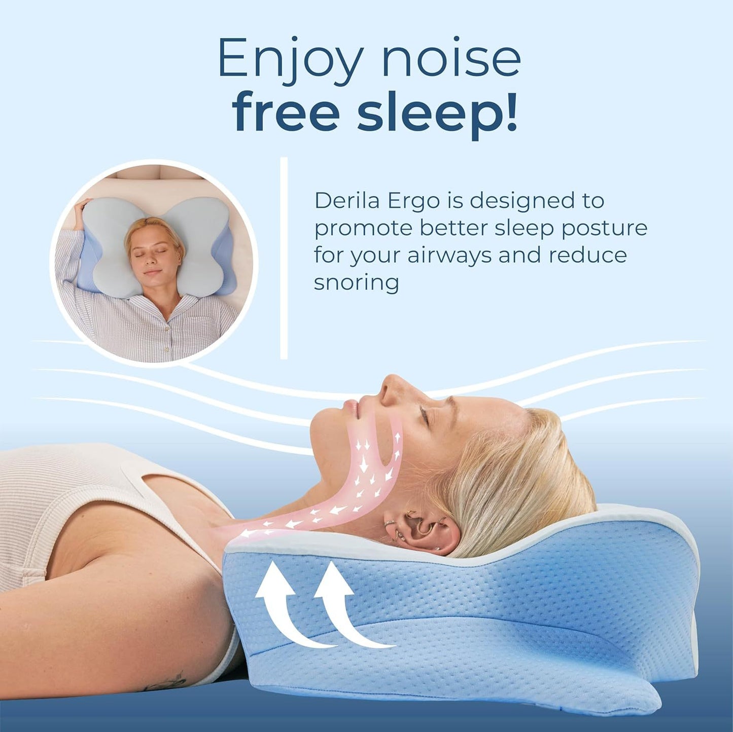 Buy Ergonomic Memory Foam Cervical Pillow for Neck Support Home Vendula Care 2