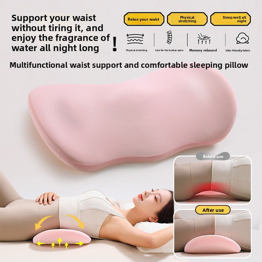 Buy Ergonomic Memory Foam Lumbar Pillow for Back Support Daily Vendula Care 1