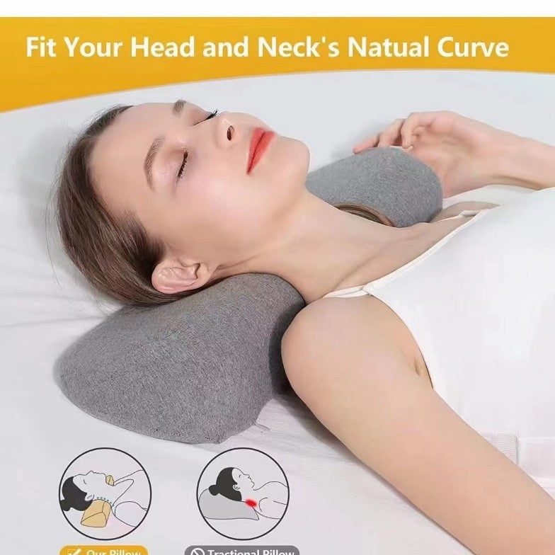 Buy Ergonomic Memory Foam Neck Pillow for Better Sleep Support Vendula Care 1