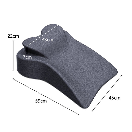 Buy Heart-Shaped Memory Foam Pillow for Couples Comfort Vendula Care 1