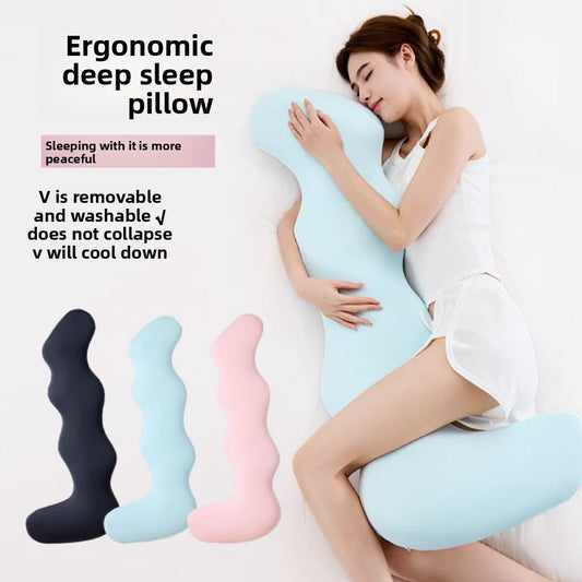 Buy Memory Foam Body Pillow for Pregnancy Support and Comfort Vendula Care 1