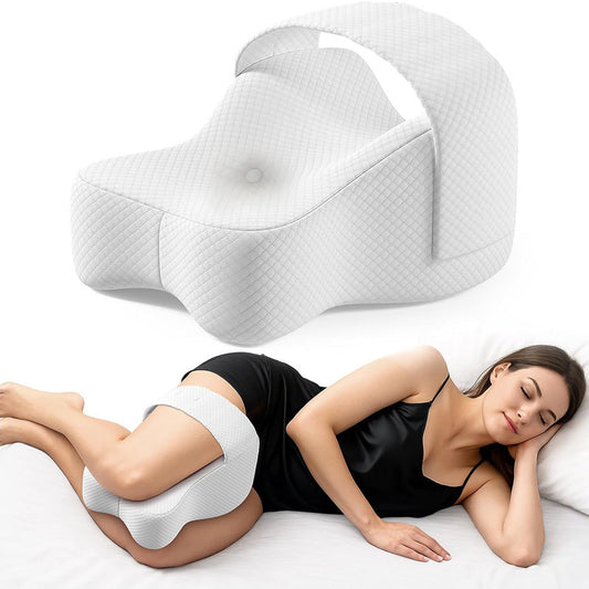 Buy Memory Foam Leg Support Pillow for Better Sleep Comfort Vendula Care 1