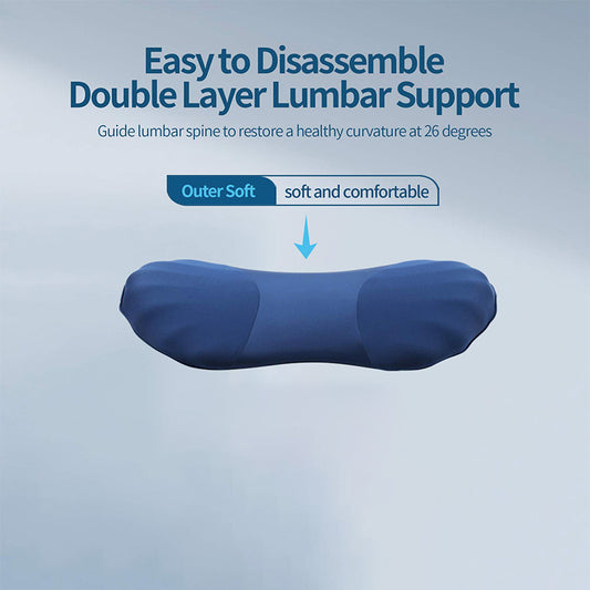 Buy Memory Foam Lumbar Pillow for Lower Back Support Comfort Vendula Care 2