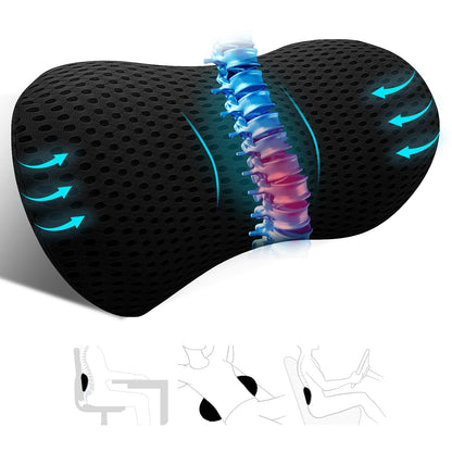 Buy Memory Lumbar Pillow for Lower Back Support Daily Comfort Vendula Care 1