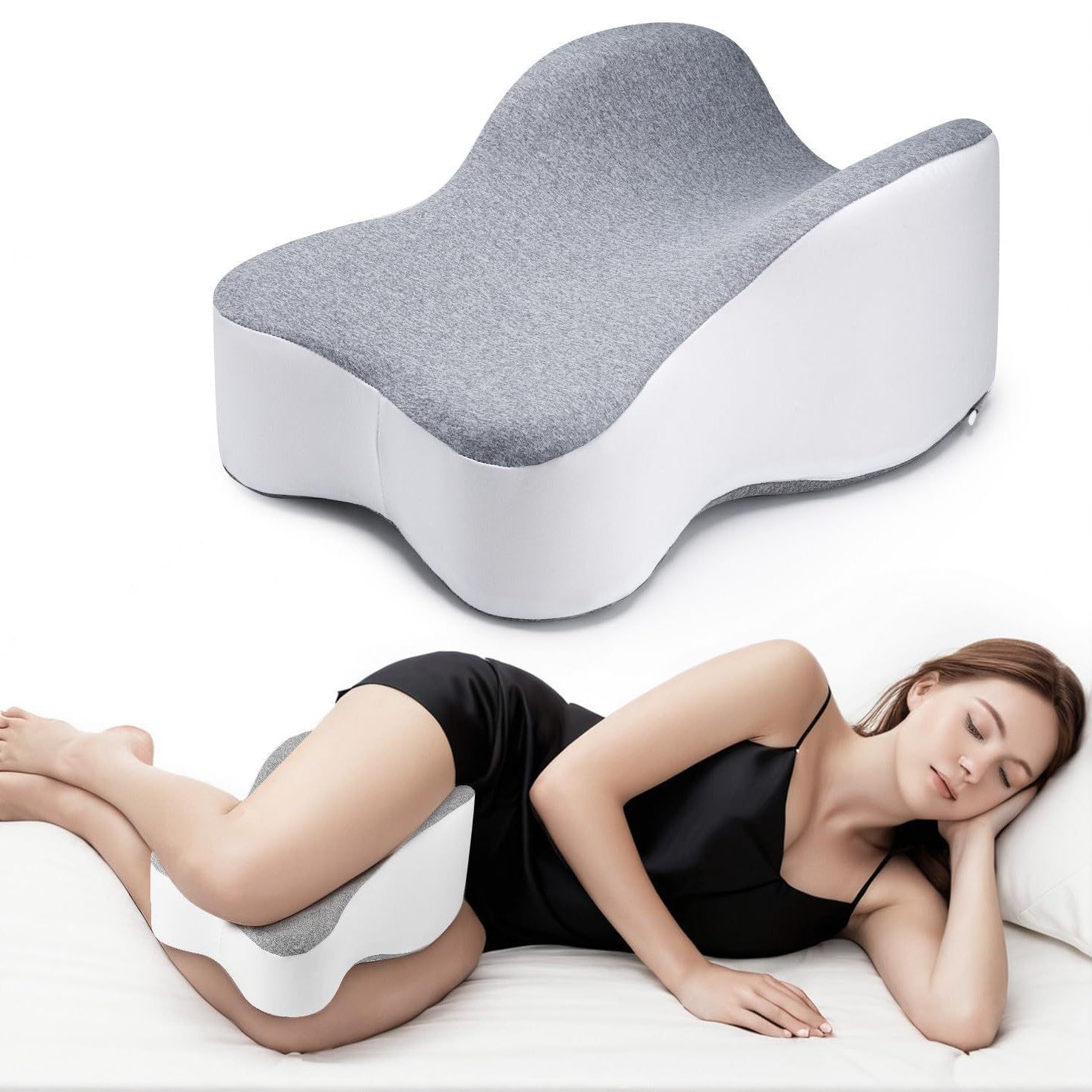 Buy New Butterfly-Shaped Memory Foam Leg Pillow for Comfort Vendula Care 1