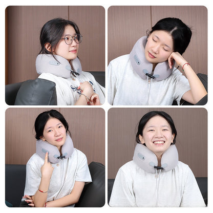 Buy U-Shaped Neck and Shoulder Massage Pillow with Heat Therapy Vendula Care 3