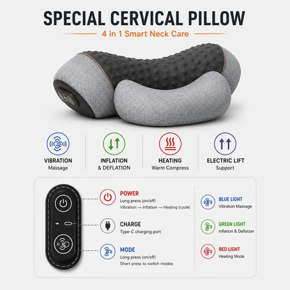 Cervical Neck Pillow for Pain Relief, Support & Deep Sleep Vendula care 05