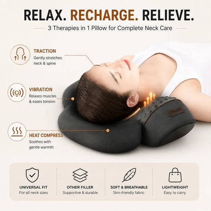 Cervical Neck Pillow for Pain Relief, Support & Deep Sleep Vendula care 07