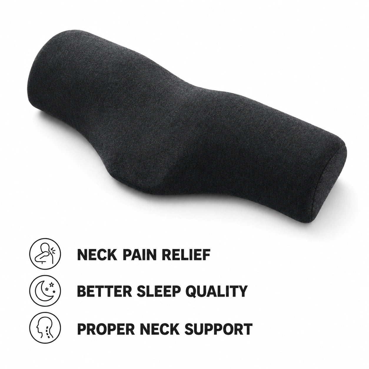 Cervical Pillow for Neck Pain Relief & Better Sleep Support Vendula Care 1