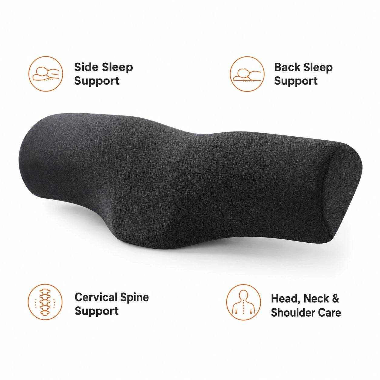 Cervical Pillow for Neck Pain Relief & Better Sleep Support Vendula Care 5