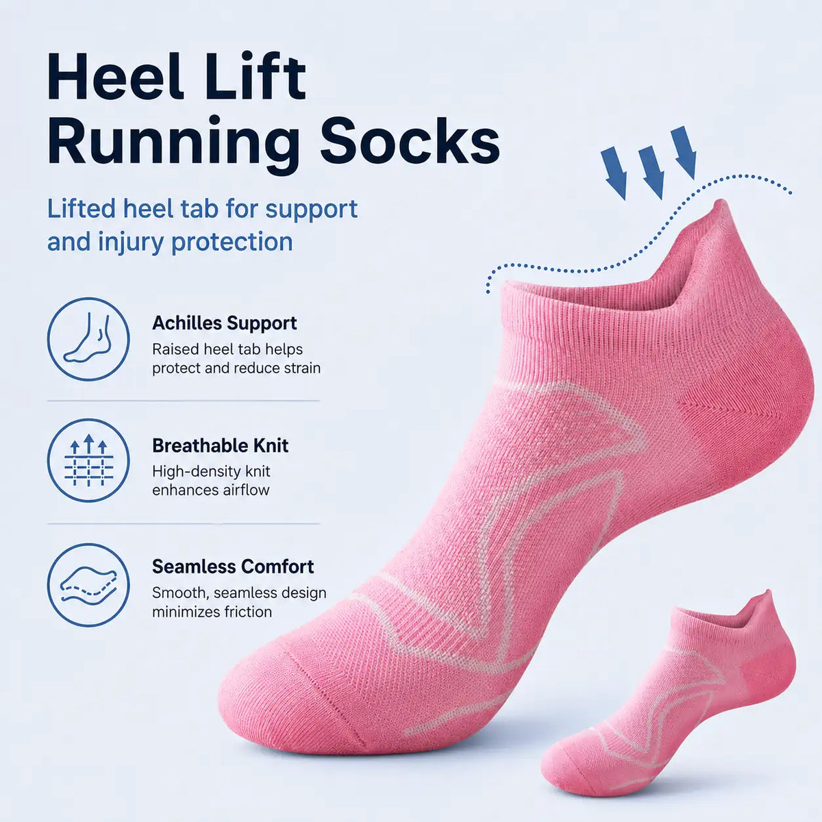 Breathable Quick-Dry Sports Running Socks for Peak Performance