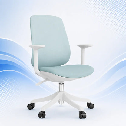 Comfortable Ergonomic Mesh Office Chair with Rolling Casters Global Swanky 01