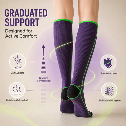 Compression Socks for Men & Women, Support for Legs & Feet Vendula Care (14)