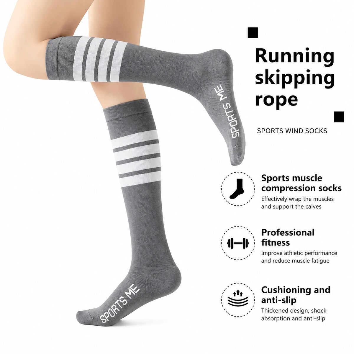 Compression Calf Socks – Long Cycling Socks for Sports Use Vendula Care 3
