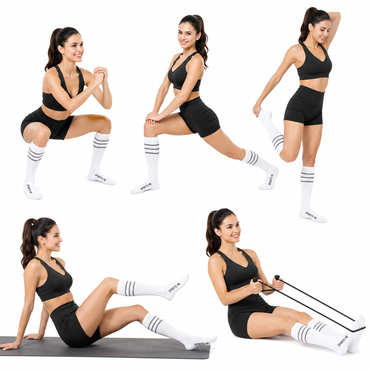 Compression Calf Socks – Long Cycling Socks for Sports Use Vendula Care 6