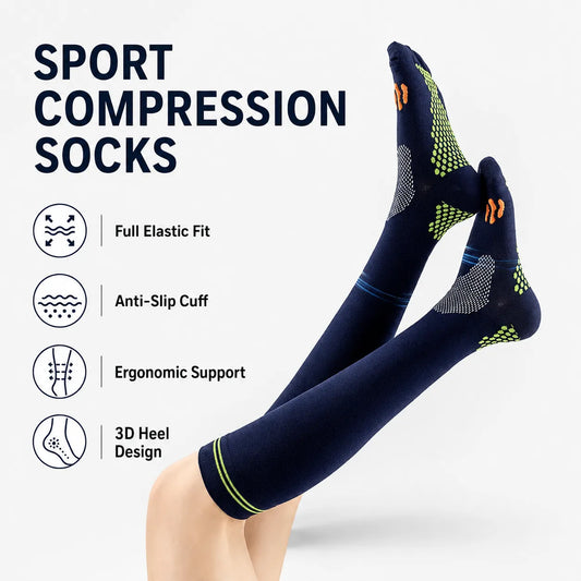 Compression Sports Socks for Running and Fitness vendula care 02