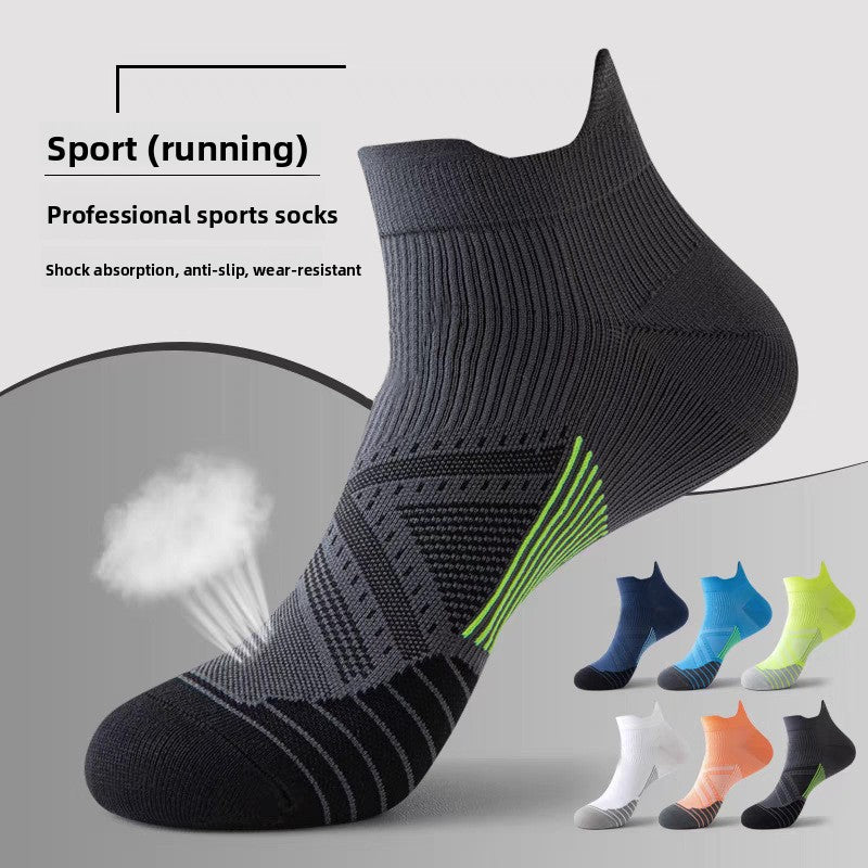 Cotton Sports Socks Moisture Wicking Breathable Comfort Fit globalswanky 02