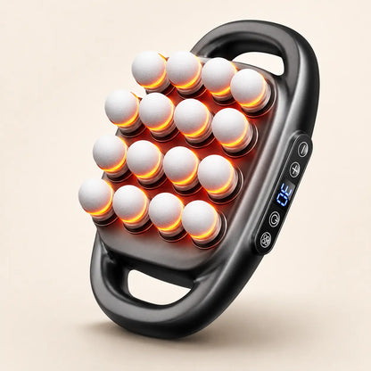 Deep Tissue Massage Gun with LCD Screen & 8 Massage Heads Vendula Care  (1)