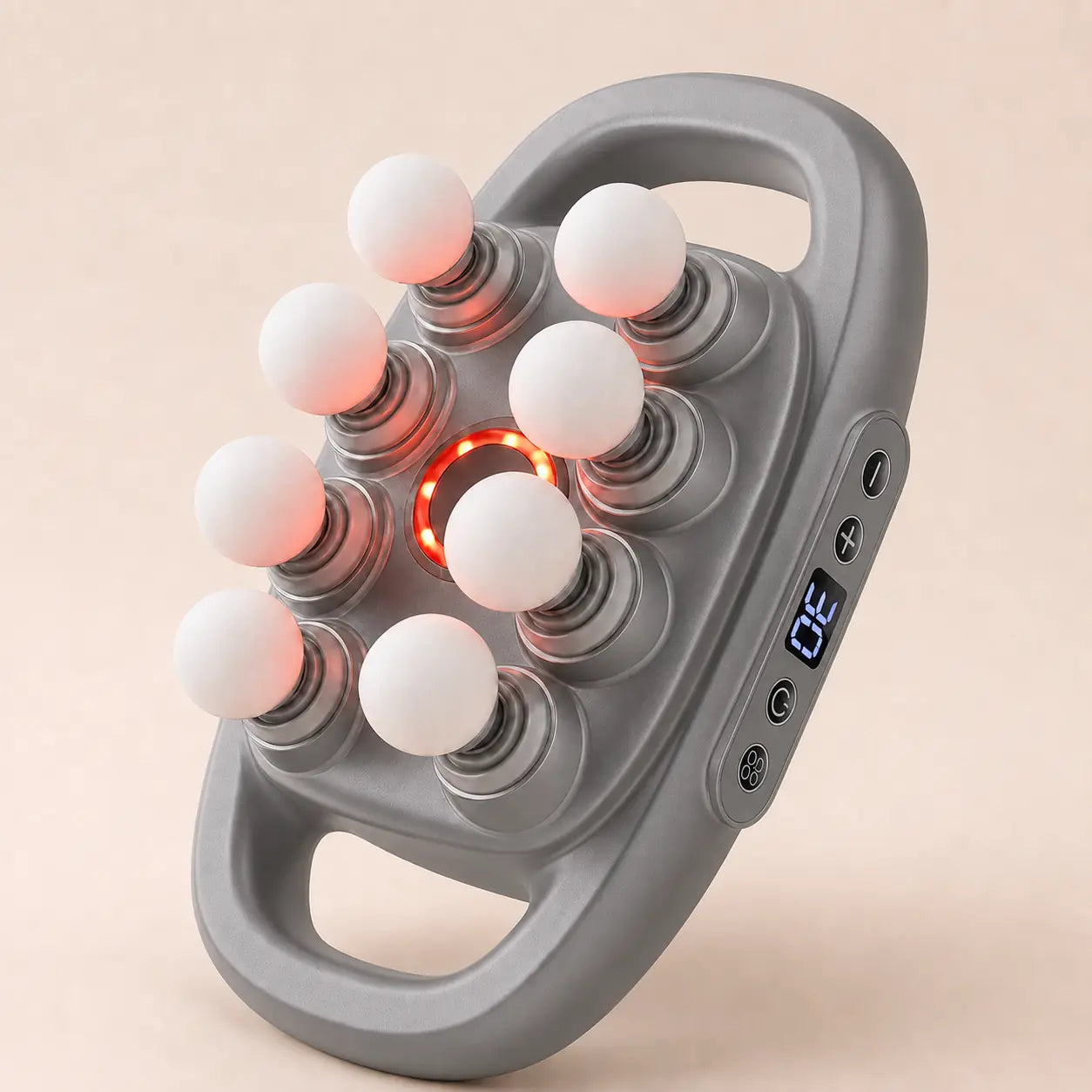 Deep Tissue Massage Gun with LCD Screen & 8 Massage Heads Vendula Care  (5)