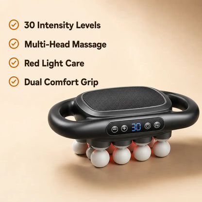 Deep Tissue Massage Gun with LCD Screen & 8 Massage Heads Vendula Care  (7)