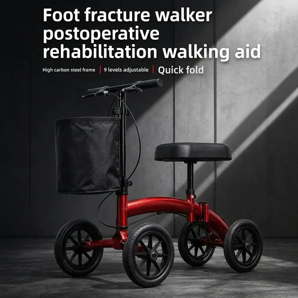 Elderly Mobility Aid Walker Cart with Brake Support Now Vendula Care 7