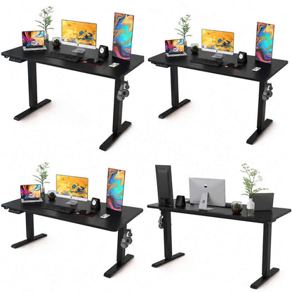 Electric Height Adjustable Standing Desk for Home Office Vendula Care (3)