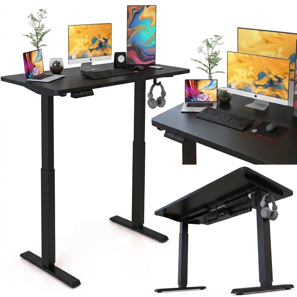 Electric Height Adjustable Standing Desk for Home Office Vendula Care (9)