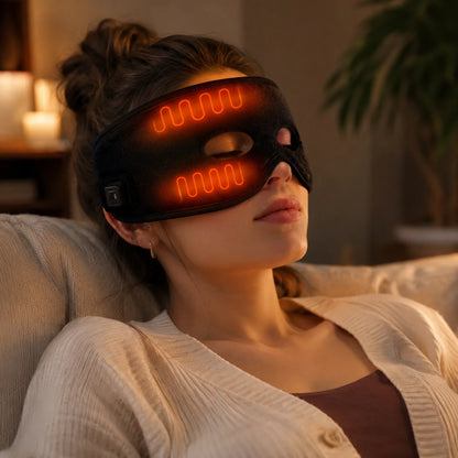 Electric Heated Eye Mask Dry Eyes, Puffiness & Relaxation Vendula Care 13
