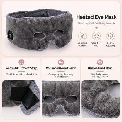 Electric Heated Eye Mask Dry Eyes, Puffiness & Relaxation Vendula Care 3