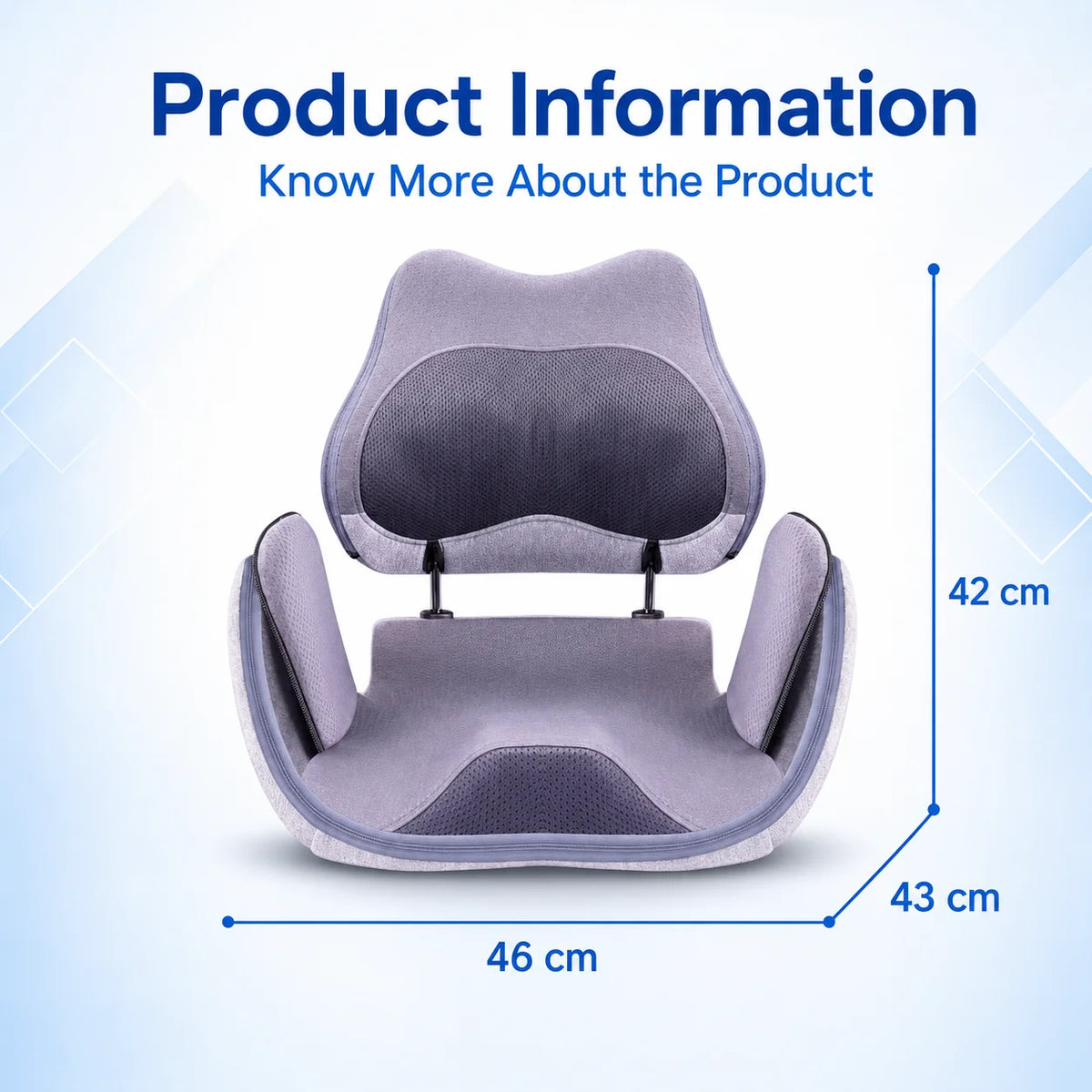 Electric Massage Cushion for Relaxation, Pain Relief & Comfort Vendula Care 04