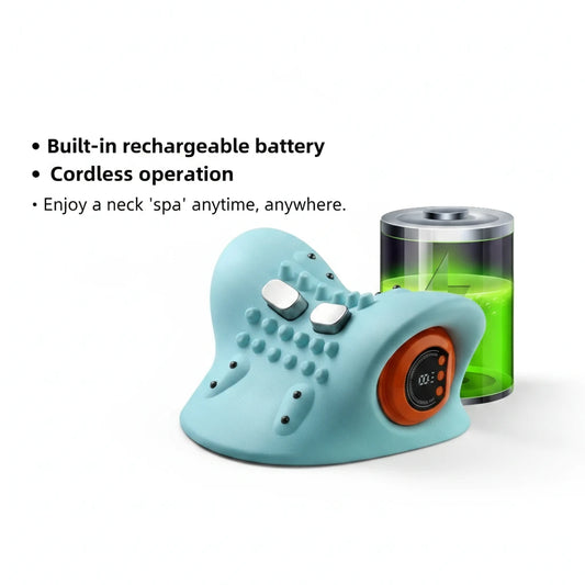 Electric Massage Pillow with Heat for Neck & Back Relaxation Vendula Care 2
