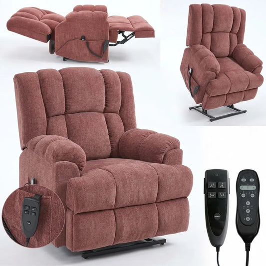 Electric Reclining Chair Power Recliner for Living Room Home Vendula Care 01