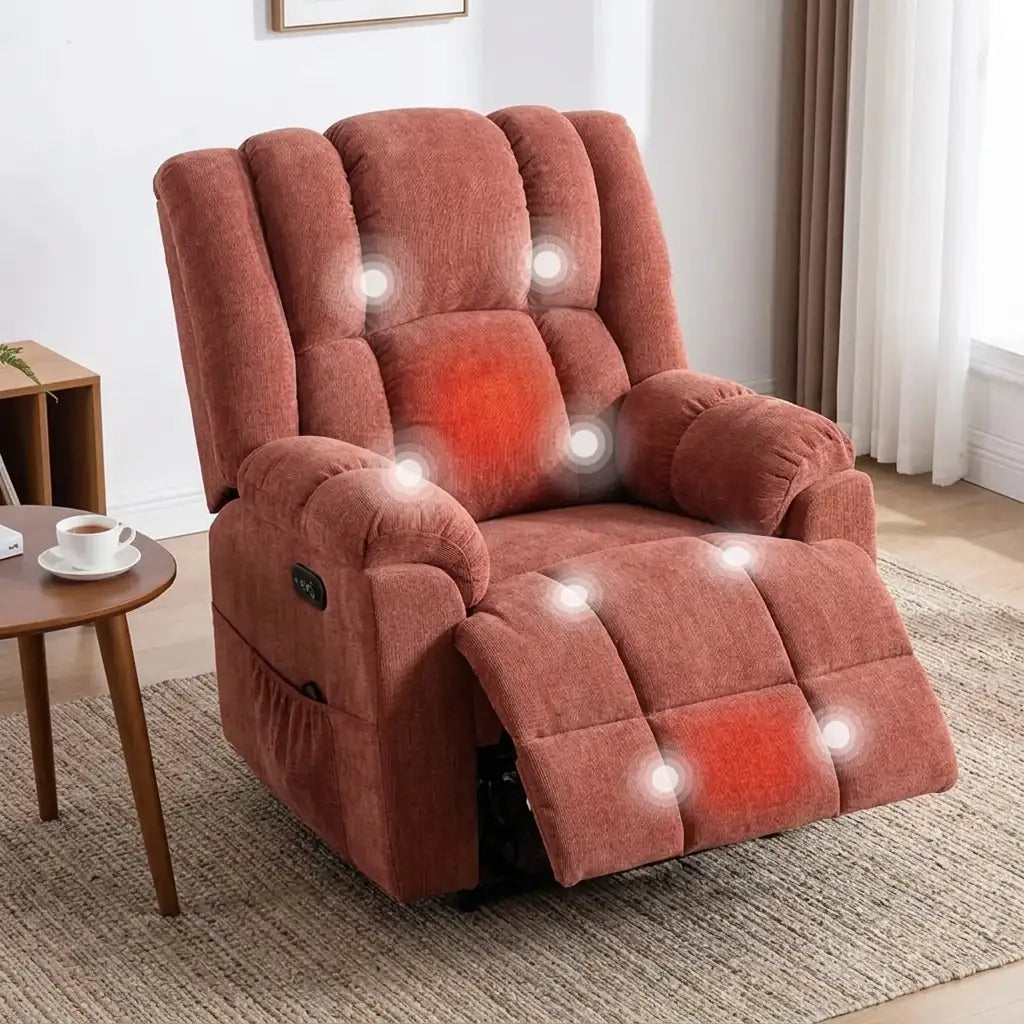 Electric Reclining Chair Power Recliner for Living Room Home Vendula Care 04