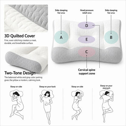 ErgonomicLatexCervicalSupportPillowforNeckPainReliefVendulaCare-04