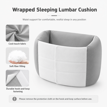 Ergonomic Lumbar Pillow for Sleeping Comfort & Back Support VendulaCare 09