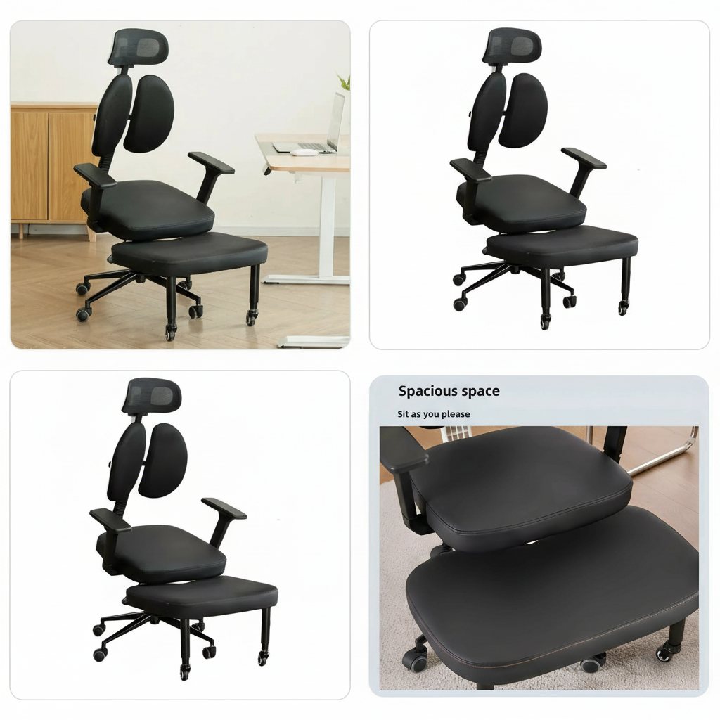 Ergonomic Adjustable Kneeling Chair for Home Posture Support Vendula Care 02
