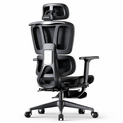 Ergonomic Adjustable Office Desk Chair with Lumbar Support Vendula Care  (8)