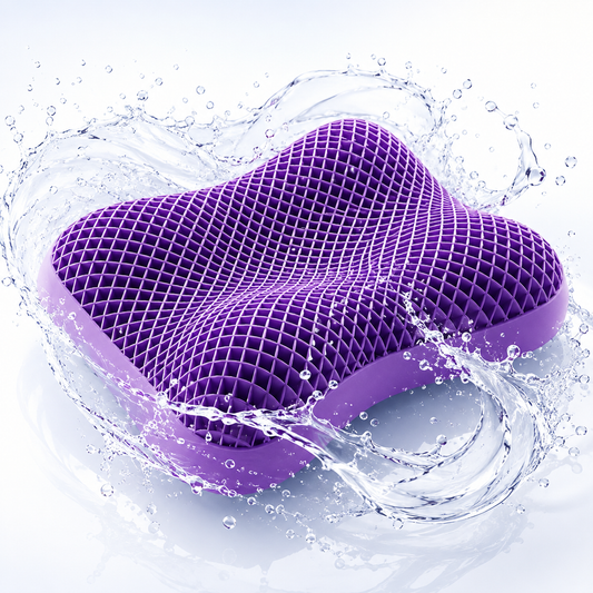 Ergonomic Breathable Cervical Support Pillow for Sleeping VendulaCare 01
