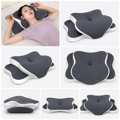 Ergonomic Butterfly Memory Foam Neck Pillow for Pain Relief Vendula Care 8