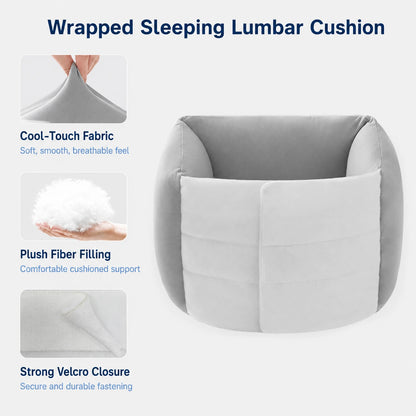 Ergonomic Lumbar Pillow for Sleeping Comfort & Back Support Vendula Care 03