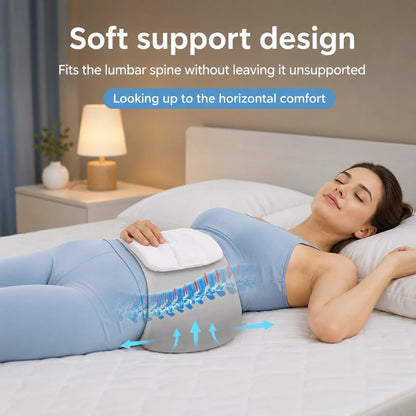 Ergonomic Lumbar Pillow for Sleeping Comfort & Back Support Vendula Care 05