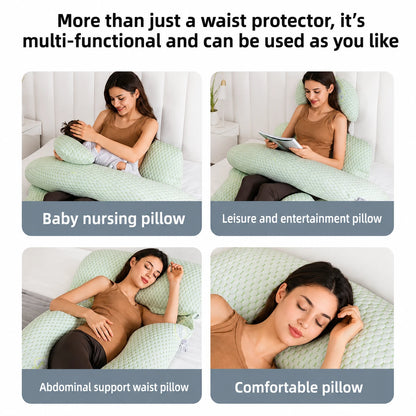 Ergonomic Maternity Pillow Side Sleeping & Pregnancy Support Vendula care 7