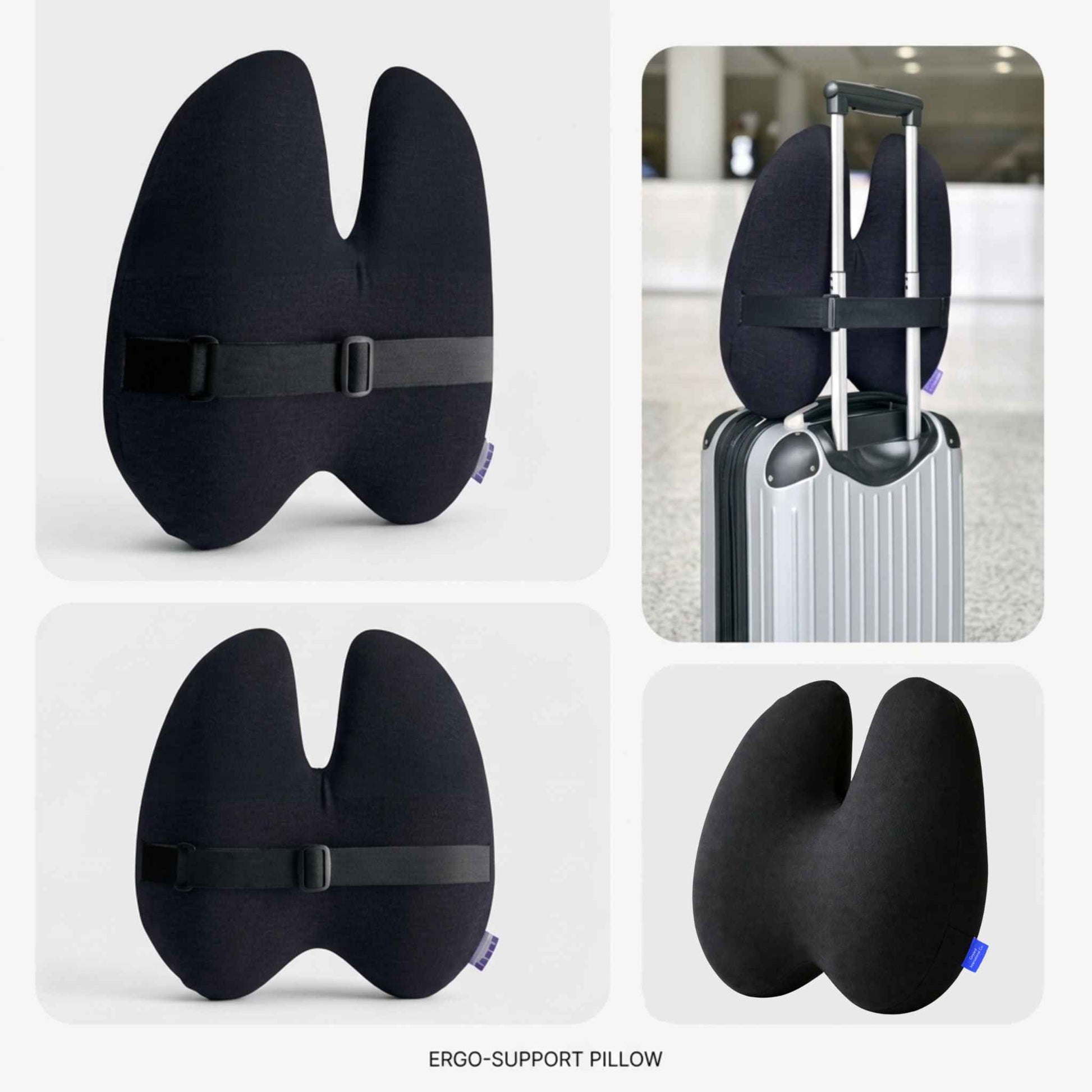 Ergonomic Memory Foam Car Cushion for Office and Travel Use Vendula Care 5