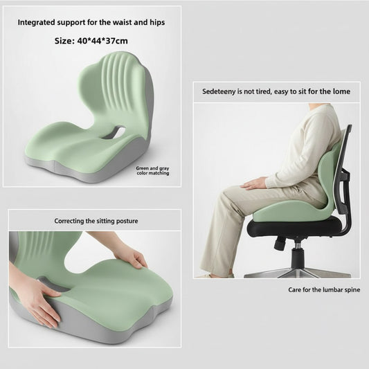 Ergonomic Memory Foam Seat Cushion with Lumbar Back Support Vendula Care 02